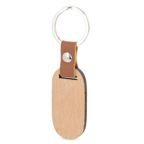 OVAL ELONGATED KEY RING 