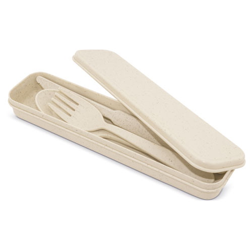 SET DE CUBIERTOS FIBRA DE TRIGO RUF