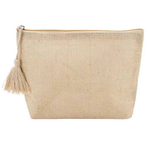 LAMINATED JUTE TOILET BAG "MAYA"