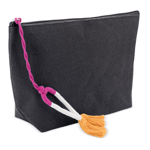 LAMINATED JUTE TOILET BAG "LIPY"