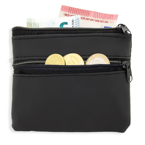DOUBLE ZIP PURSE LAUREN