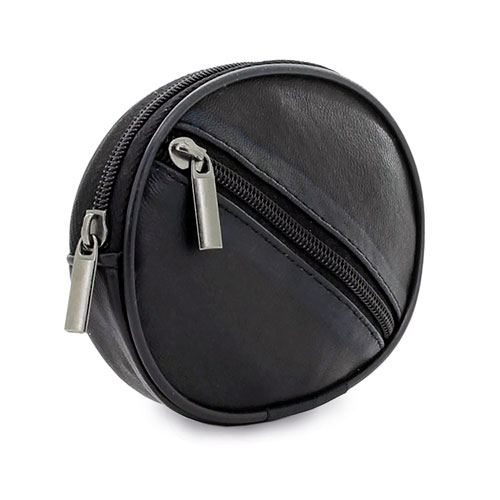 ROUND PURSE + KEYRING 