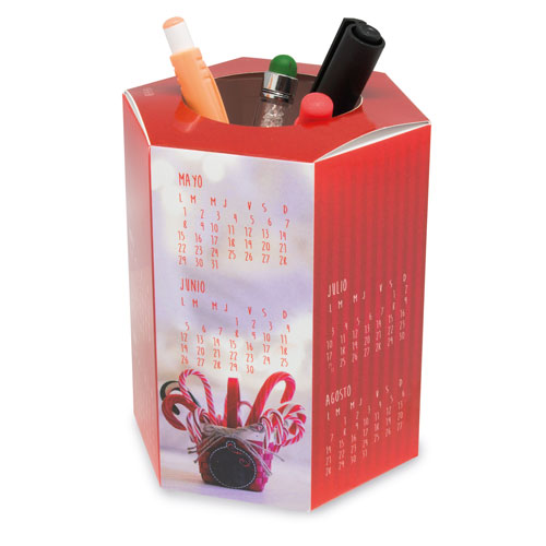 HEXAGONAL PENHOLDER