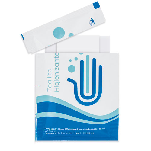 HYDROALCOHOLIC GEL TOWEL