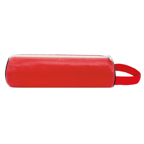 ESTUCHE LAPICES POLIPIEL ROJO