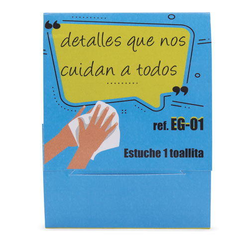 ESTUCHE 1 TOALLITA GEL HIGIENIZANTE