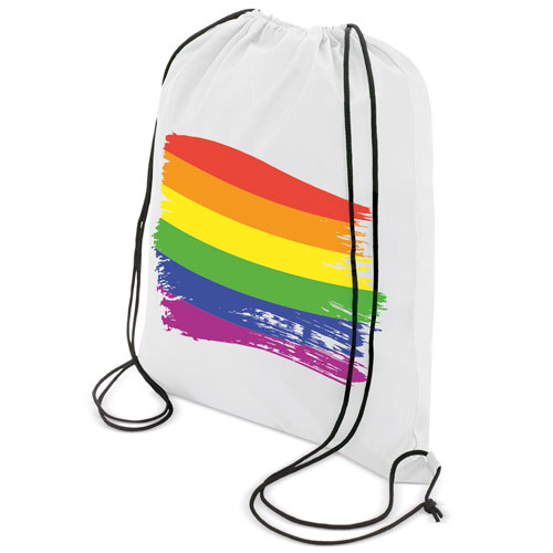 MULTICOLORED POLYESTER BACKPACK 