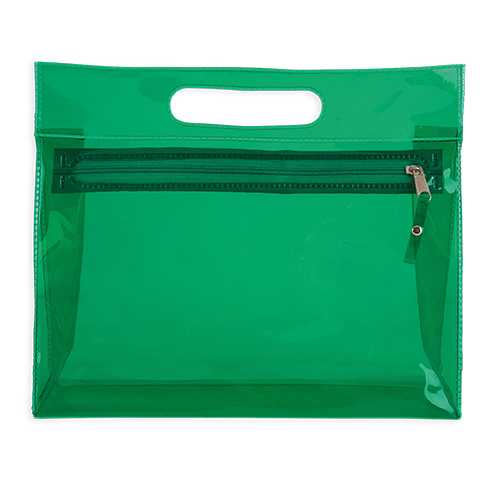 TRANSPARENT TOILET BAG 