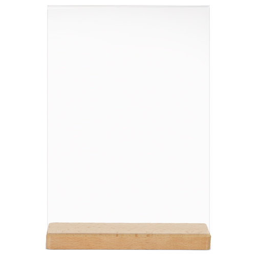 PORTAGRÁFICAS A4 BASE MADERA "IZOR"