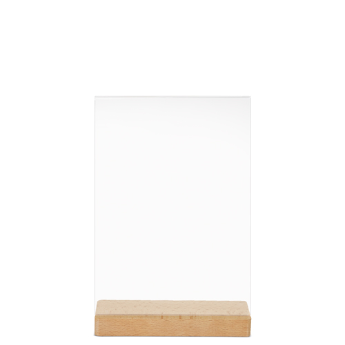 PORTAGRAFICAS A5 BASE MADERA "IZOR"