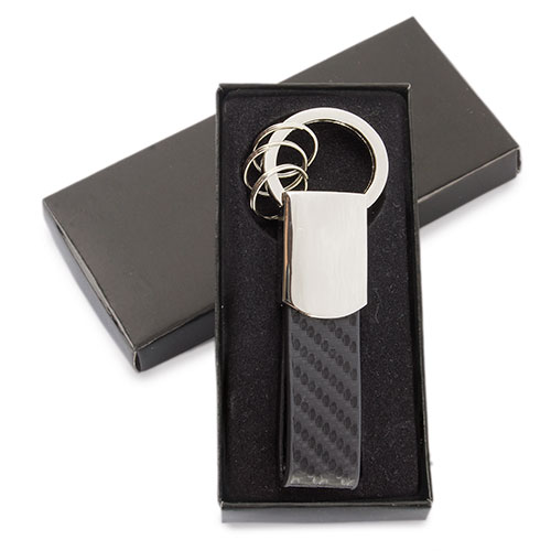 METALLIC KEYRING 