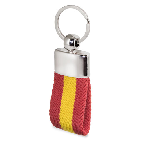 KEYRING MILAN WITH SPANISH FLAG 