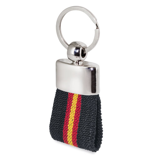 BELTFLAG KEYRING BLACK COLOUR