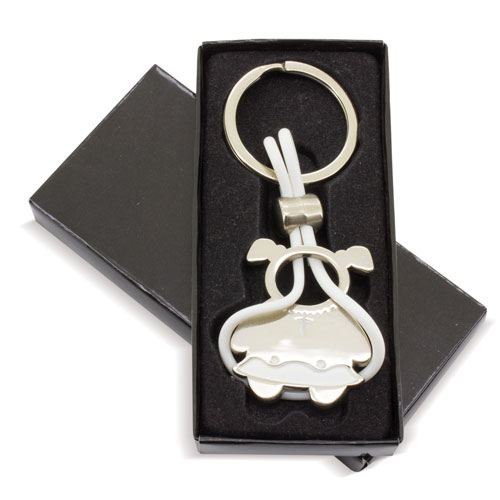 1ST COMMUNION METAL KEYRING GIRL