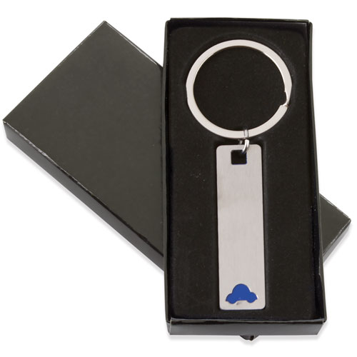 ELONGATED CAR KEYRING
