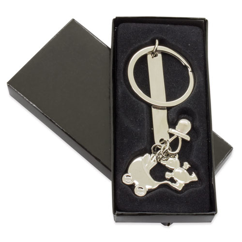 BAPTISME METAL KEYRING 