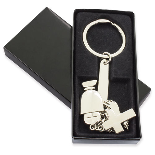 1ST COMMUNION METAL KEYRING 