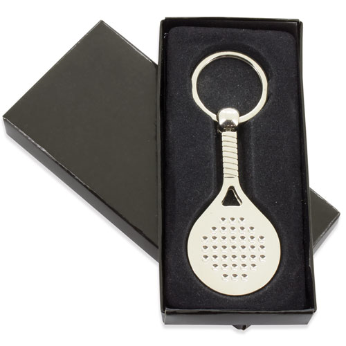 METAL RAQUET KEYRING