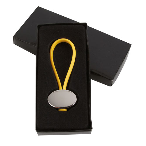 OVAL KEYRING 