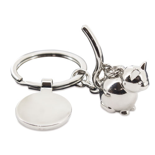 METALLLIC KEYRING 