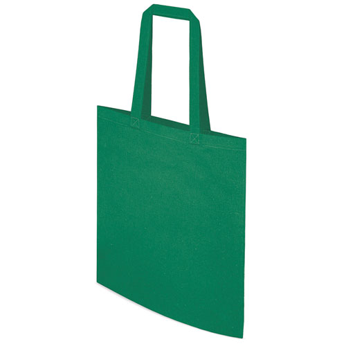 BOLSA DE ASA VERDE ALGODON 