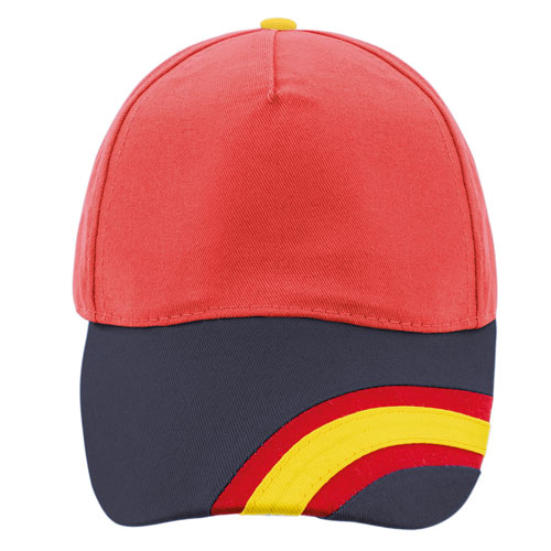 GORRA NACIONAL 5 PANELES ALGODN PEINADO 