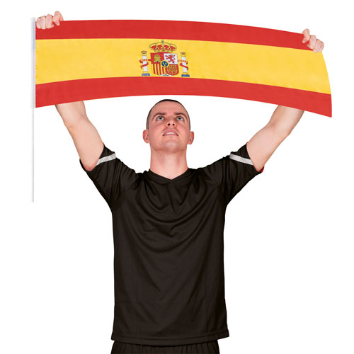 FLAG SUPPORTER SPAIN "SUPPORTER"