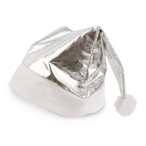METALLIC CHRISTMAS HAT