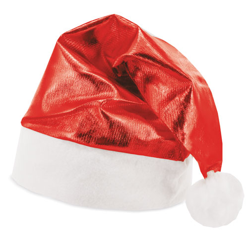 METALLIC CHRISTMAS HAT