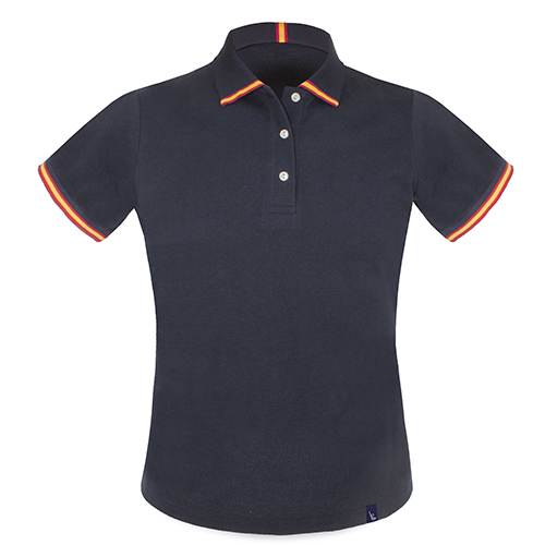 POLO WITH SPANISH FLAG MAN 