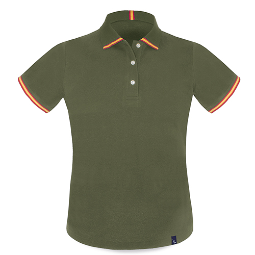 POLO WITH SPANISH FLAG MAN 