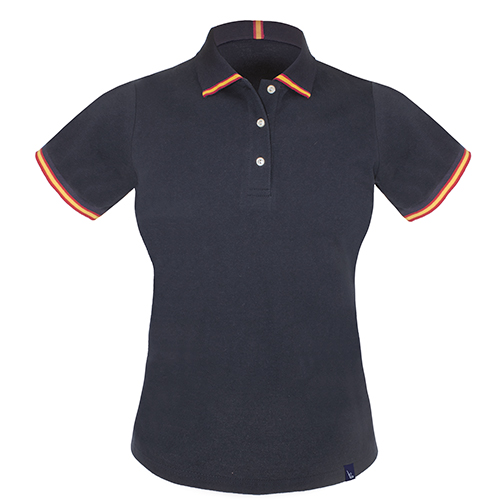 POLO WITH SPANISH FLAG WOMAN 