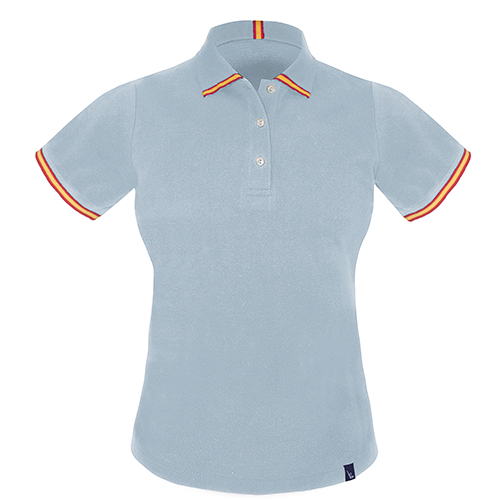 POLO WITH SPANISH FLAG WOMAN 