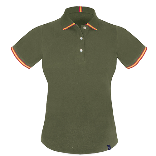 POLO WITH SPANISH FLAG WOMAN 