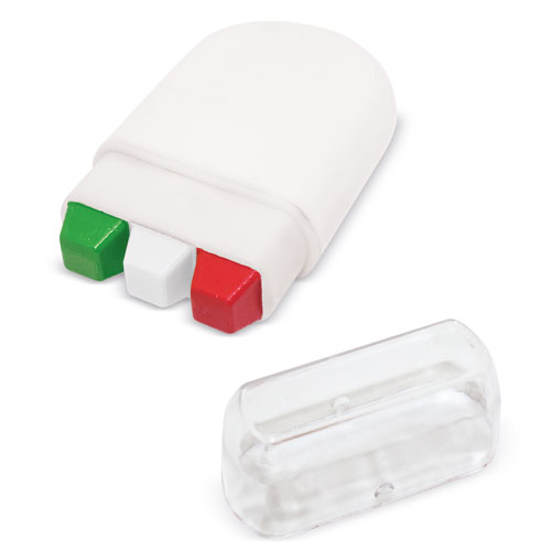 CRAYONS ITALIAN FLAG "PLEM"