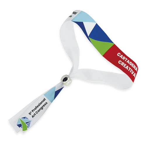 SUBLIMATION BRACELET WITH ADJUSTABLE CLOSURE "DANLU"