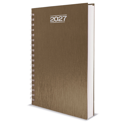 AGENDA ANILLA METALIZADA "NICK"