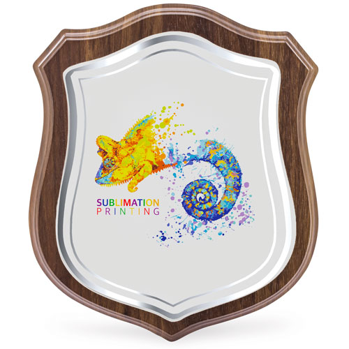 MODERN SHIELD-SHAPED TROPHY FOR SUBLIMATION 